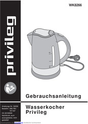 Privileg WK8266 Gebrauchsanleitung