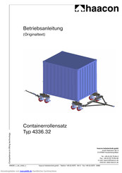 haacon 4336.32 Betriebsanleitung