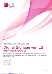 LG 47WV50BR Benutzerhandbuch