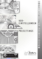 Soltron 34910059 Voreinstellungen