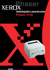 Xerox PHASER 3130 Bedienungsanleitung