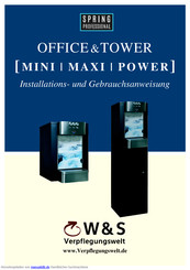 W&S Verpflegungswelt SP POWER Gebrauchsanweisung