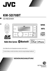 JVC KW-SD70BT Bedienungsanleitung
