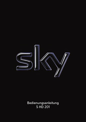 Sky S HD 201 Bedienungsanleitung