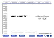 Marantz SR7009 Bedienungsanleitung