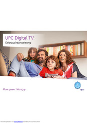 upc Digitale TV Gebrauchsanweisung