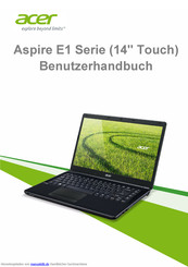 Acer Aspire E1-472PG Benutzerhandbuch