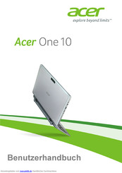 Acer One 10 Benutzerhandbuch