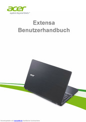 Acer Extensa Benutzerhandbuch