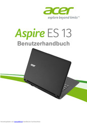 Acer Aspire ES 13 Benutzerhandbuch