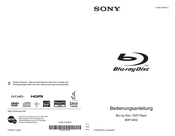 Sony BDP-S550 Bedienungsanleitung