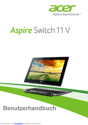 Acer Aspire Switch 11 V Benutzerhandbuch