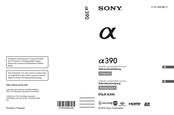 Sony DSLR-A390 Gebrauchsanleitung