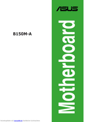 Asus B150M-A Handbuch