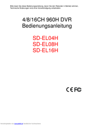 elv SD-EL04H Bedienungsanleitung