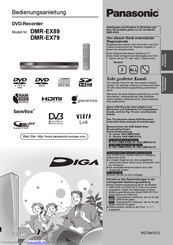 Panasonic DMR-EX89 Bedienungsanleitung
