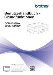Brother DCP-J785DW Benutzerhandbuch