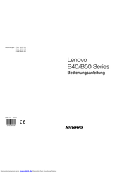 Lenovo B50-35 Bedienungsanleitung