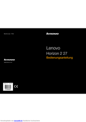 Lenovo Horizon 2 27 Bedienungsanleitung