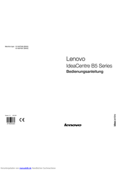 Lenovo IdeaCentre B550 Bedienungsanleitung
