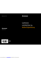 Lenovo Horizon 2e Bedienungsanleitung