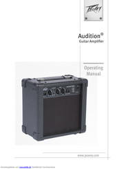 Peavey Audition Bedienungsanleitung