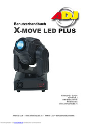 ADJ X-MOVE LED PLUS Benutzerhandbuch