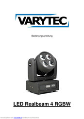 Varytec LED Realbeam 4 RGBW Bedienungsanleitung