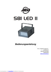 ADJ S81 LED II Bedienungsanleitung