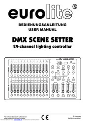 EuroLite DMX SCENE SETTER Bedienungsanleitung