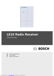 Bosch CRS-URE-0100 Bedienungsanleitung