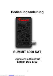 Summit SUMMIT 6000 Bedienungsanleitung