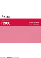 Belkin F9K1002V5 Benutzerhandbuch