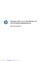 HP Elite L2201x Benutzerhandbuch