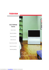 Toshiba 42WH46 Serie Bedienungsanleitung