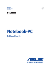 Asus Vivobook X456 Handbuch