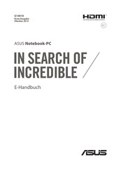 Asus G10818 Handbuch