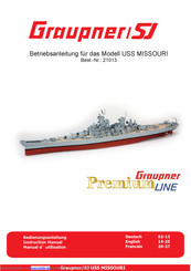 GRAUPNER USS MISSOURI Bedienungsanleitung