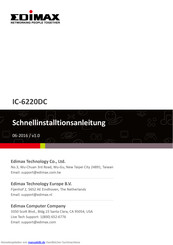 Edimax IC-6220DC Schnellinstallationsanleitung