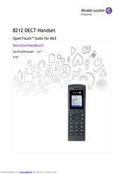 Alcatel-Lucent 8212 Benutzerhandbuch