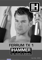 Hammer Ferrum TX1 Bedienungsanleitung