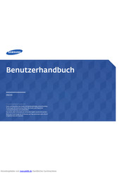 Samsung DB22D Benutzerhandbuch