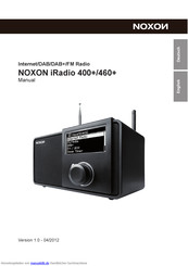 Noxon iRadio 460+ Bedienungsanleitung