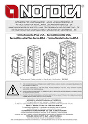 Nordica TermoNicoletta DSA Bedienungsanleitung