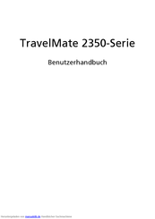 Acer TravelMate 2350-Serie Benutzerhandbuch