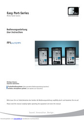 Fohhn FP1pro Bedienungsanleitung
