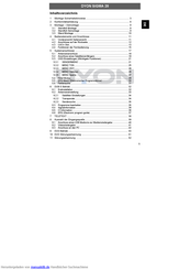 Dyon SIGMA 28 Handbuch