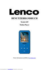 LENCO XEMIO 645 Benutzerhandbuch
