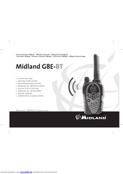 Midland G8 E BT Bedienungsanleitung