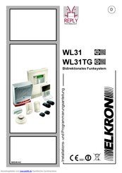 Elkron WL31TG Installationsanleitung
